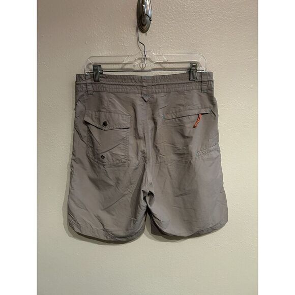 Howler Bros Shorts Mens Sz 33 Horizon Hybrid 2.0 Gray Nylon Ripstop Self Drain - Picture 5 of 9